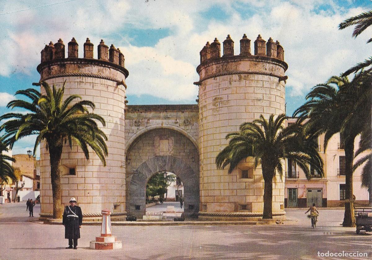 Cartes Postales: Badajoz. Puerta de las palmas. Ed Arribas N&ordm;2011