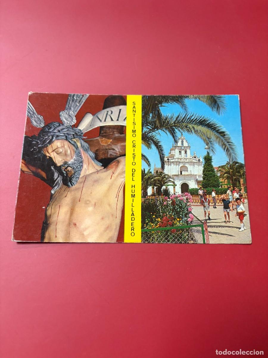 Postales: TARJETA POSTAL. BADAJOZ. N&ordm; 5.- AZUAGA. PLAZA DEL SANT&Iacute;SIMO CRISTO DEL HUMILLADERO. ARSA