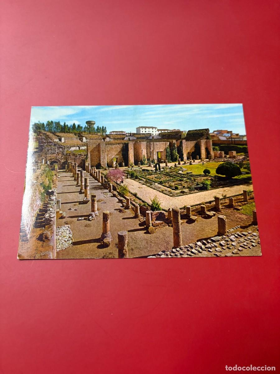 Postales: TARJETA POSTAL. BADAJOZ. MERIDA. 2006.- JARDINES. ANFITEATRO ROMANO. EDICIONES ARRIBAS
