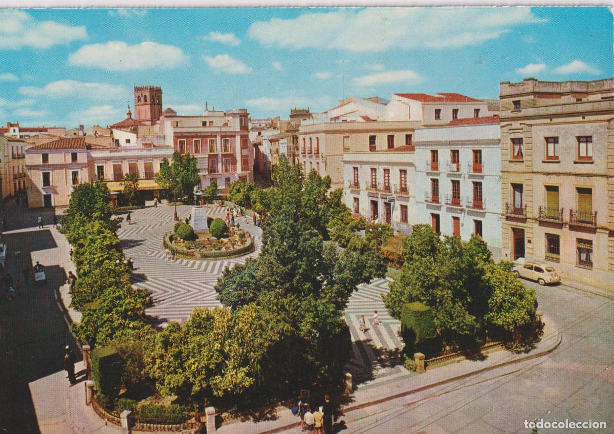 Postcards: BADAJOZ, PLAZA DE CERVANTES - EDICIONES ARRIBAS N&ordm;2013 - S/C