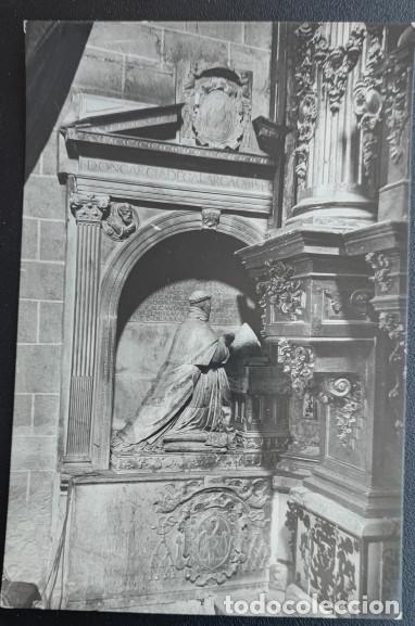 Postales: CORIA, CACERES, CATEDRAL SEPULCRO DEL OBISPO GARCIA DE GALARRA, POSTAL ANTIGUA, 14 X 9 CM APROX.