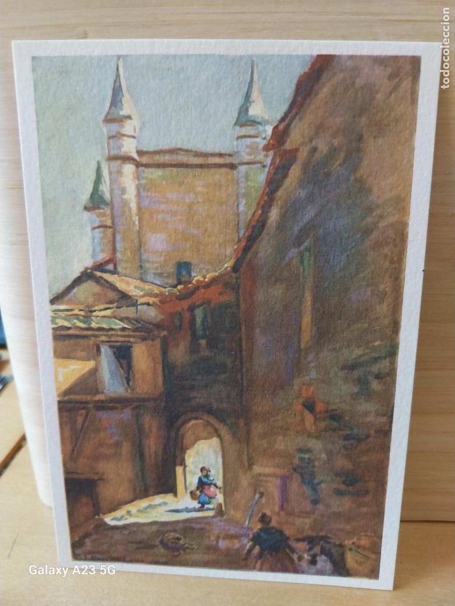 Postais: GUADALUPE ARCO CHORRO GORDO ED ESMALTE SERIE I 2 SC ORIGINAL ILUSTRACION RUIZ DE LUNA EXTREMADURA
