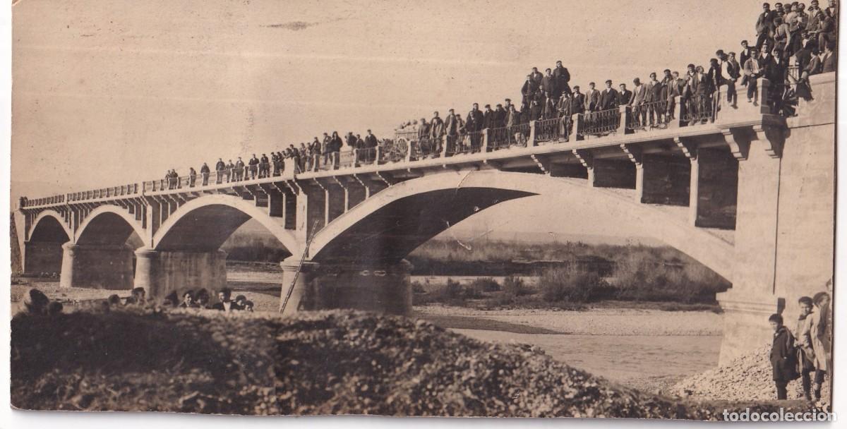 Postales: Fotograf&iacute;a puente al norte de Villanueva de la Serena ? o Puente de Lob&oacute;n ? Badajoz 16 x 8,50 cm