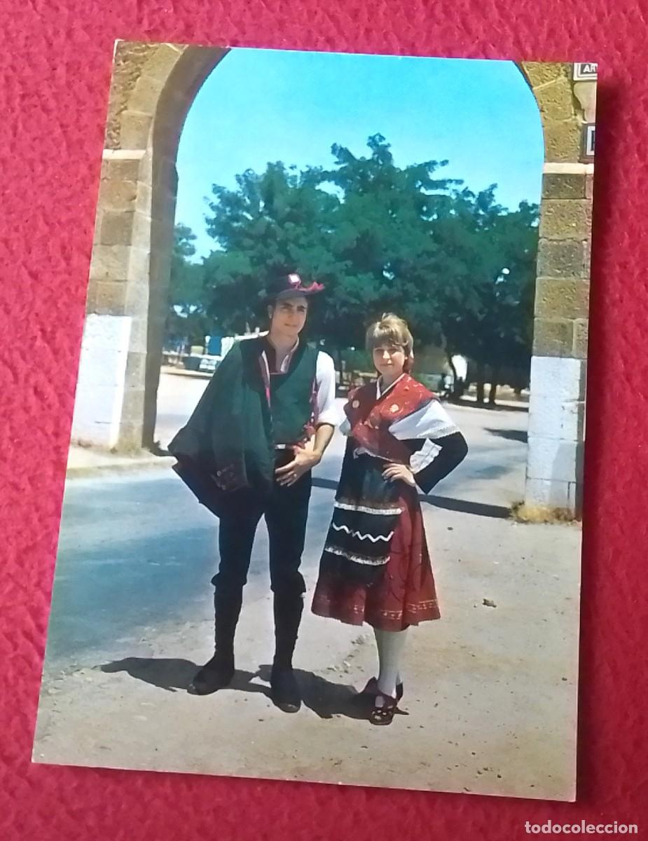 Postales: ANTIGUA POSTAL POST CARD PLASENCIA C&Aacute;CERES PAREJA T&Iacute;PICA A TYPICAL COUPLE, TRAJES T&Iacute;PICOS..SPAIN...