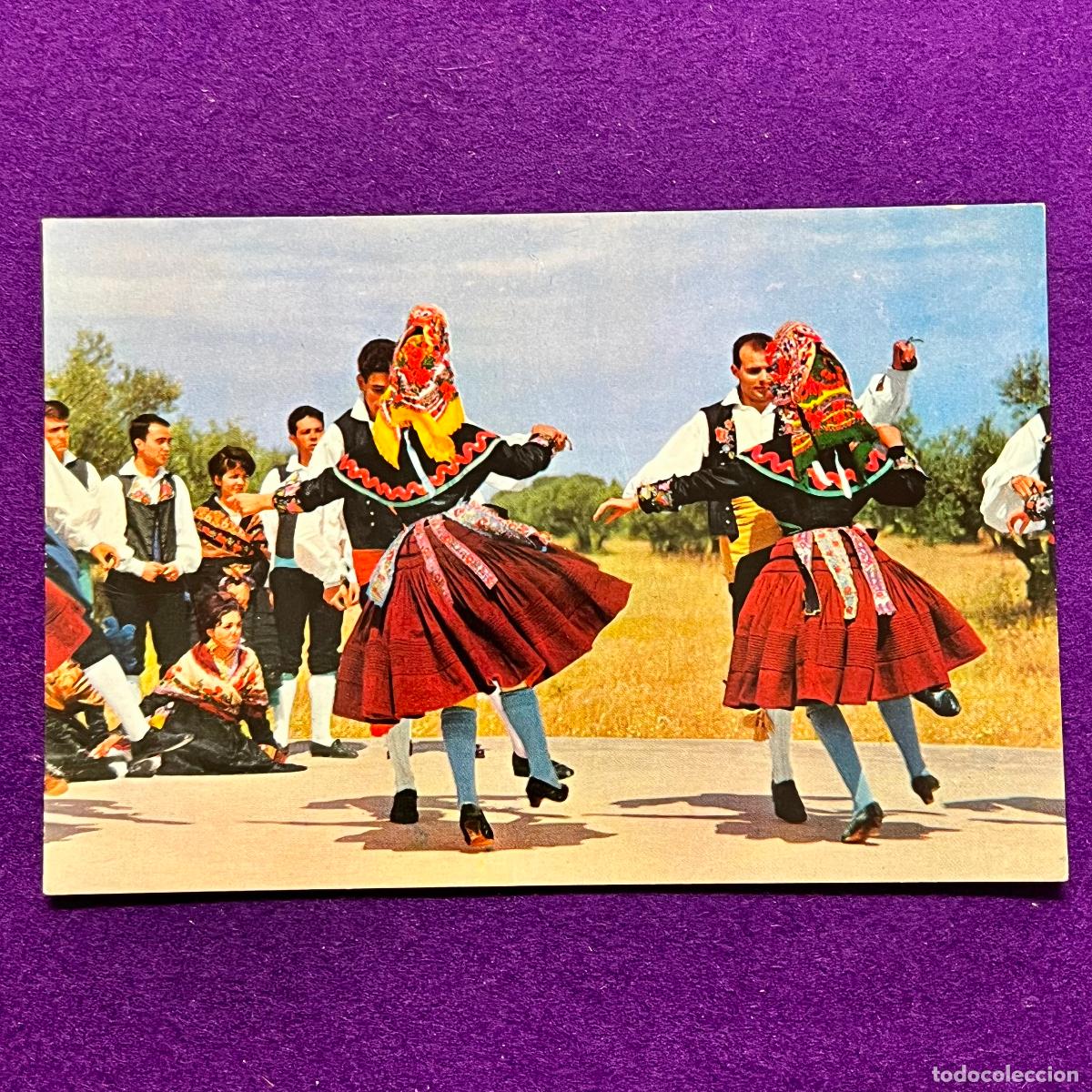 Postales: POSTAL DE CANCIONES Y DANZAS DE ESPA&Ntilde;A DE LA SECCION FEMENINA. CACERES (EXTREMADURA).