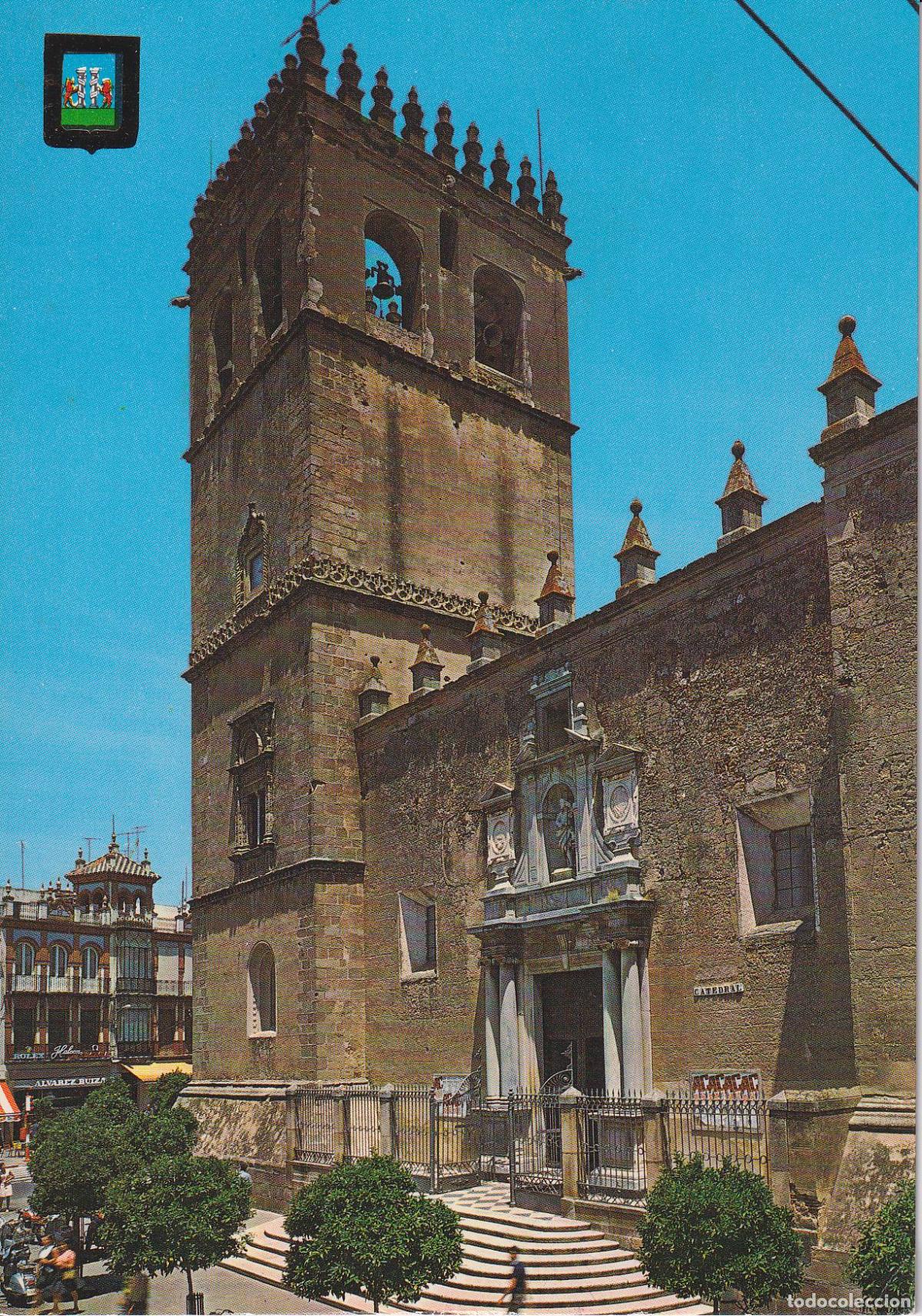 Postales: SEGUNDA COLECCI&Oacute;N DE CATEDRALES, BADAJOZ - ESCUDO DE ORO N&ordm;46 - S/C