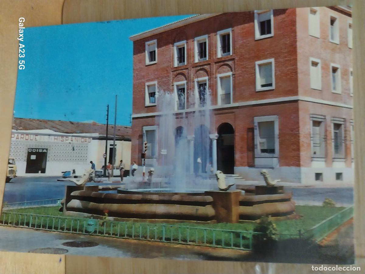 Postales: BADAJOZ FUENTE LUMINOSA ED FITER 302 A&Ntilde;O 1968 CIRCULADA