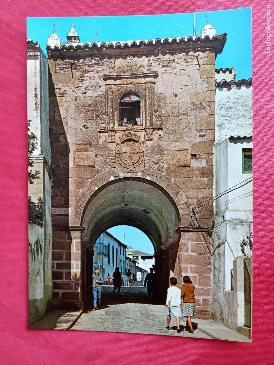 Postales: Postal Alcantara (C&aacute;ceres) Arco de la Concepci&oacute;n P.1279