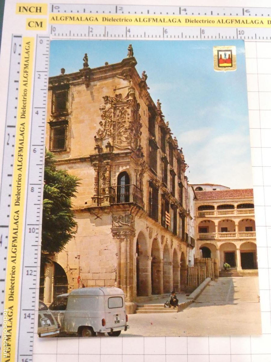 Postales: POSTAL DE C&Aacute;CERES. A&Ntilde;O 1970. TRUJILLO PALACIO DE PIZARRO 7 ESCUDO ORO. 540
