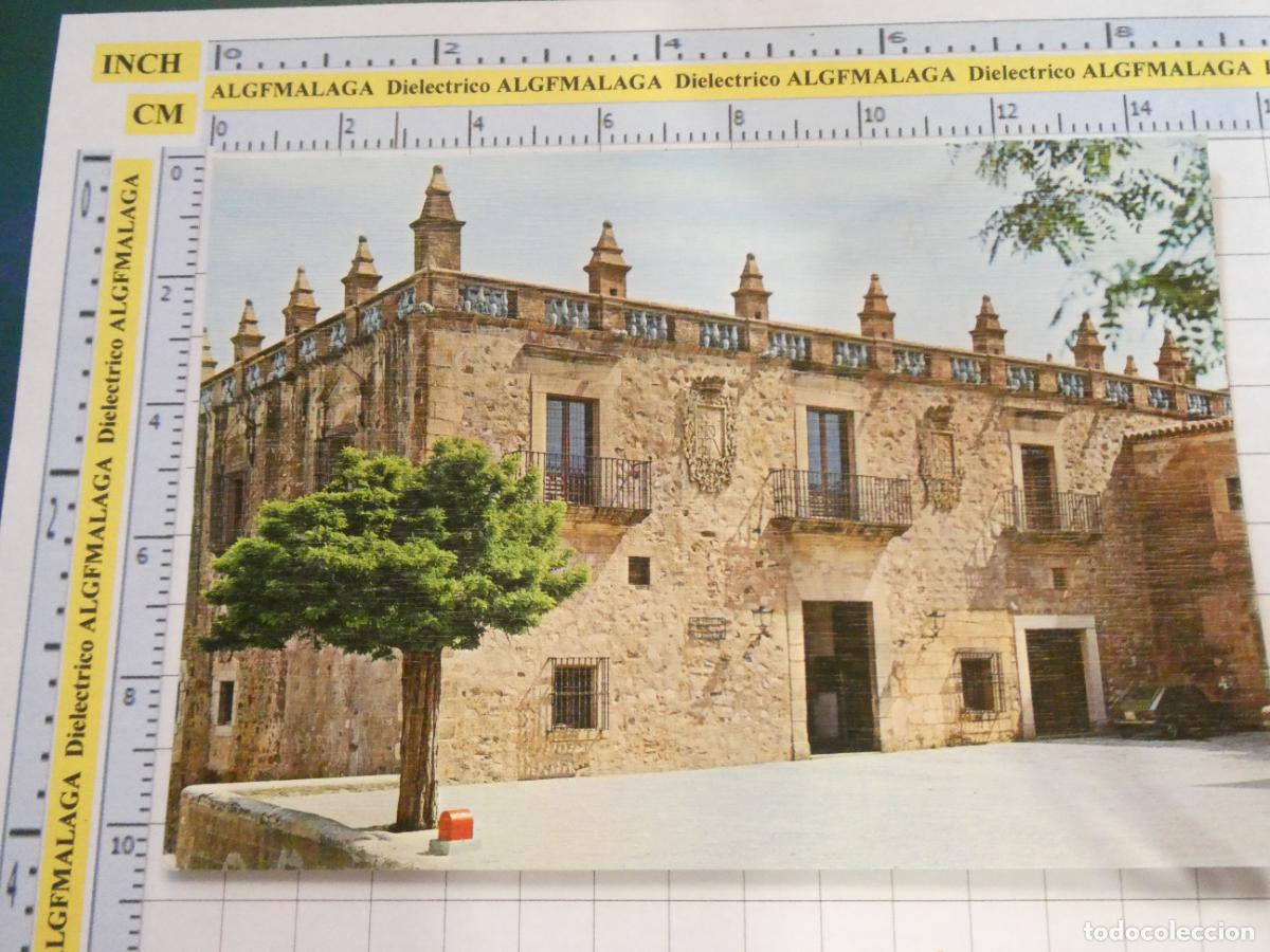 Postales: POSTAL DE C&Aacute;CERES. A&Ntilde;O 1978. PALACIO DE LOS VELETAS 85 ARRIBAS. 550