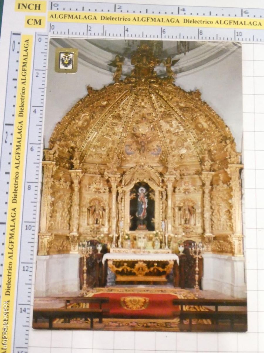 Postales: POSTAL DE C&Aacute;CERES. A&Ntilde;O 1968. JARANDILLA DE LA VERA RETABLO NUESTRA SE&Ntilde;ORA DE SOPETRAN. 552