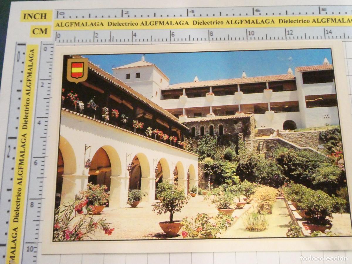 Postales: POSTAL DE C&Aacute;CERES. A&Ntilde;O 1990. GUADALUPE PARADOR ZURBAR&Aacute;N 9 ESCUDO ORO. 562