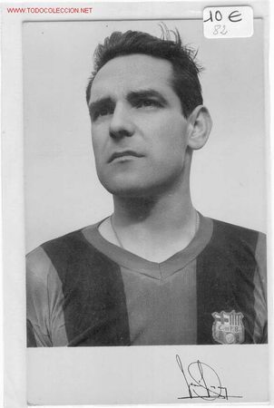 Sports collectibles: POSTAL DE GARAY DEL F.C.BARCELONA