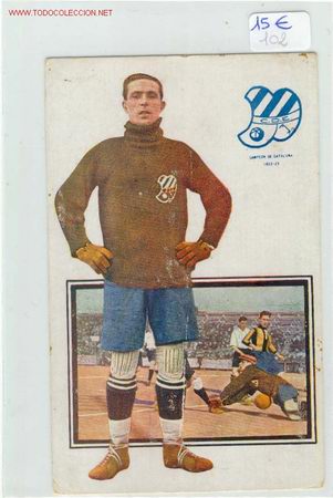 Sports collectibles: JUGADOR DEL EUROPA A&Ntilde;OS 20