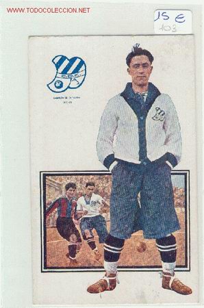 Sports collectibles: JUGADOR DEL EUROPA A&Ntilde;OS 20 VIDAL