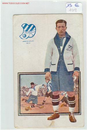 Sports collectibles: JUGADOR DEL EUROPA A&Ntilde;OS 20 PELLICER