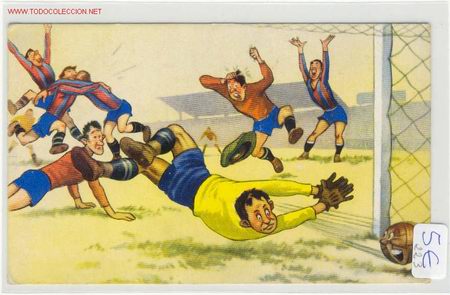 Sports collectibles: FUTBOL POSTAL DE EPOCA