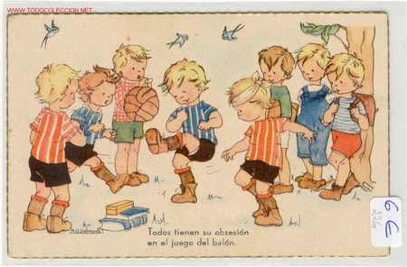 Coleccionismo deportivo: FUTBOL POSTAL DE EPOCA - Foto 1
