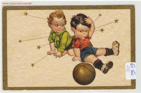 Coleccionismo deportivo: FUTBOL POSTAL DE EPOCA - Foto 1