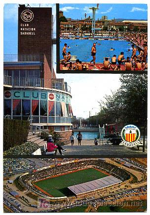 Sports collectibles: POSTAL FUTBOL ESTADIO DEL SABADELL     PF24