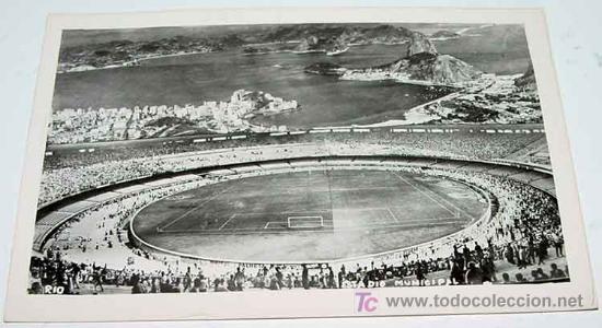 Coleccionismo deportivo: ANTIGUA FOTO POSTAL DE FUTBOL - ESTADIO MUNICIPAL - DE RIO DE JANEIRO - BRASIL - NO CIRCULADA.