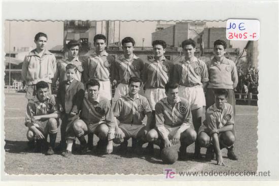 Sports collectibles: (3405-F) EQUIPO FUTBOL LA ESPA&Ntilde;A INDUSTRIAL A&Ntilde;OS 50