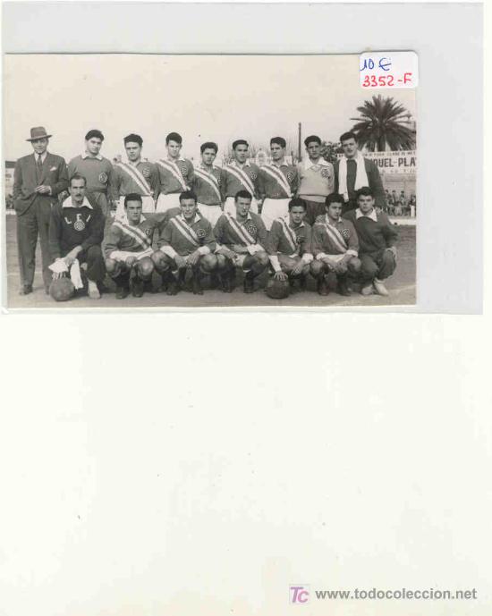 Sammelleidenschaft Sport: (3352-F) EQUIPO FUTBOL LA ESPA&Ntilde;A INDUSTRIAL A&Ntilde;OS 50