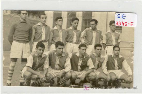 Collectionnisme sportif: (3345-F) EQUIPO FUTBOL ??? A&Ntilde;OS 50