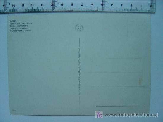 Coleccionismo deportivo: ROMA - ESTADIO - OLIMPIC STADIUM - Foto 2