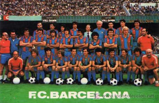 Collectionnisme sportif: F.C.BARCELONA, PLANTILLA JUGADORES, CIRCULADA
