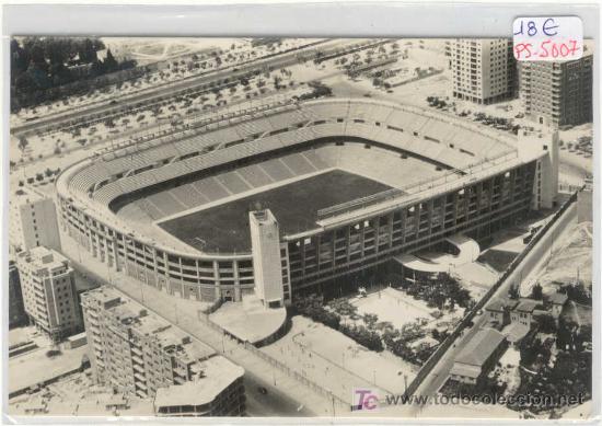 Sports collectibles: (PS-5007)POSTAL CAMPO DE FUTBOL ESTADIO SANTIAGO BERNABEU-Ediciones Arribas