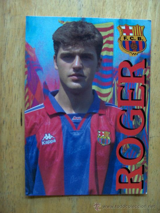 Collezionismo sportivo: bar&ccedil;a. roger