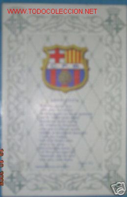 Sammelleidenschaft Sport: TARGETA POSTAL DEL FUTBOL CLUB BARCELONA.1952-1953