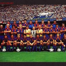 Coleccionismo deportivo: FOTO-POSTAL DE LA PLANTILLA DEL FUTBOL CLUB BARCELONA BARÇA DE 1985-86. Lote 54405211