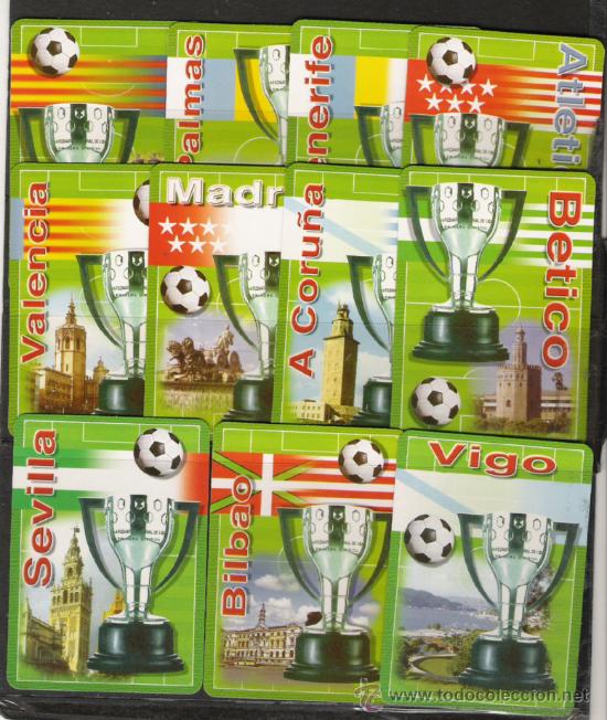Sammelleidenschaft Sport: SERIE DE CALENDARIOS DE EQUIPOS DE FUTBOL