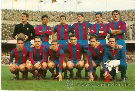 Coleccionismo deportivo: POSTAL EQUIPO C.F. BARCELONA - Foto 1