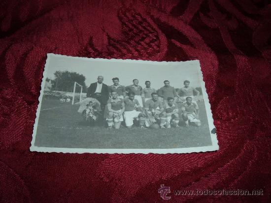 Colecionismo desportivo: fotografia equipo de futbol del morella 1932(no copia)