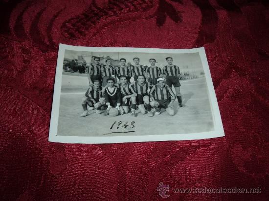 Colecionismo desportivo: fotografia equipo de futbol del a c ampordanes1943(no copia)