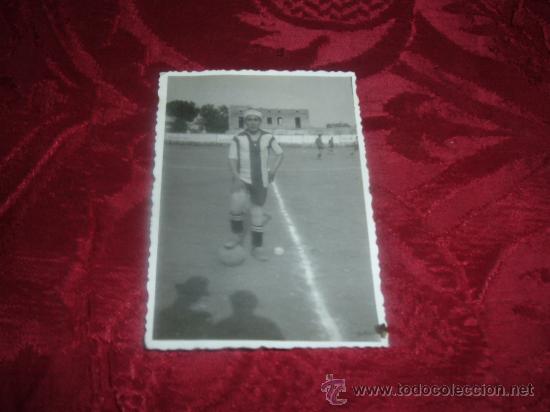 Coleccionismo deportivo: fotografia jugador 1930
