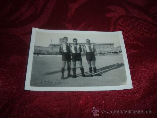 Collezionismo sportivo: fotografia grupo de jugadores 16-1-44