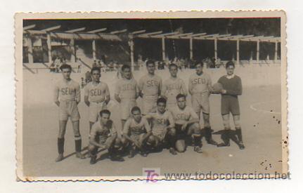 Sports collectibles: FOTOGRAF&Iacute;A EQUIPO DE FUTBOL. CENTURIA GIBRALFARO.