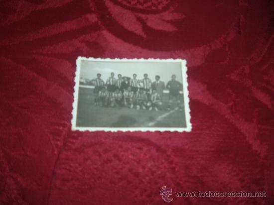 Collectionnisme sportif: fotografia equipo de futbol