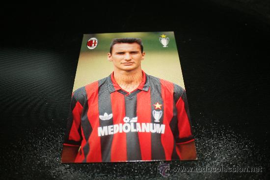 Coleccionismo deportivo: POSTAL F&Uacute;TBOL MILAN CENTROCAMPISTA SALVATORI STEFANO
