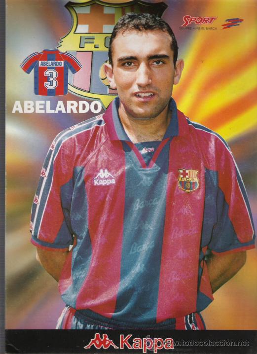 Coleccionismo deportivo: POSTAL DEL BARCELONA DE CARTON ABELARDO - Foto 1