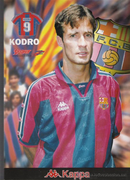 Coleccionismo deportivo: POSTAL DEL BARCELONA DE CARTON KODRO - Foto 1