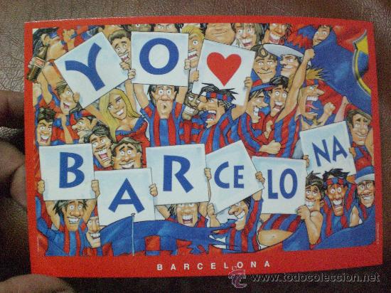 Coleccionismo deportivo: Postal F C Barcelona Bar&ccedil;a - Foto 1