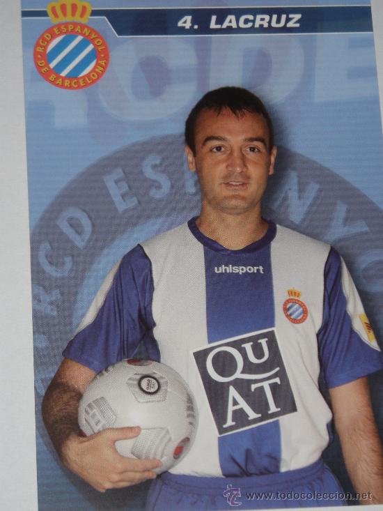 Coleccionismo deportivo: RCD  Espanyol - Lacruz - - Foto 1