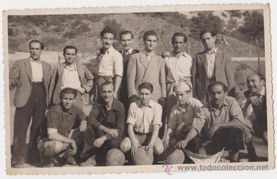 Sammelleidenschaft Sport: Fotografia equipo de futbol