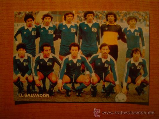 Collectionnisme sportif: POSTAL  SELECCION NACIONAL DE EL SALVADOR  N&ordm; 12 SIN CIRCULAR
