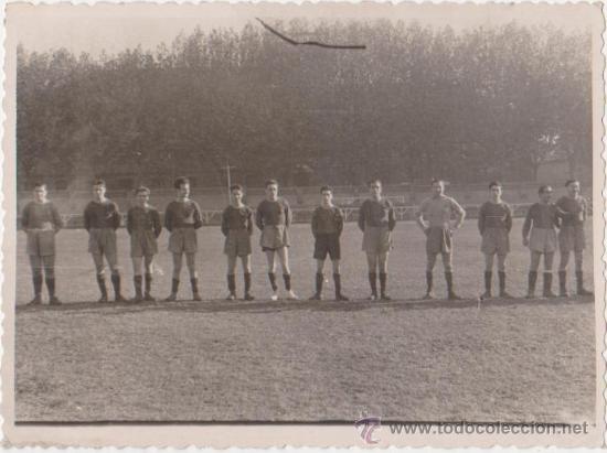 Collectionnisme sportif: Fotografia equipo de futbol,Distribuidora fotografica-Barcelona
